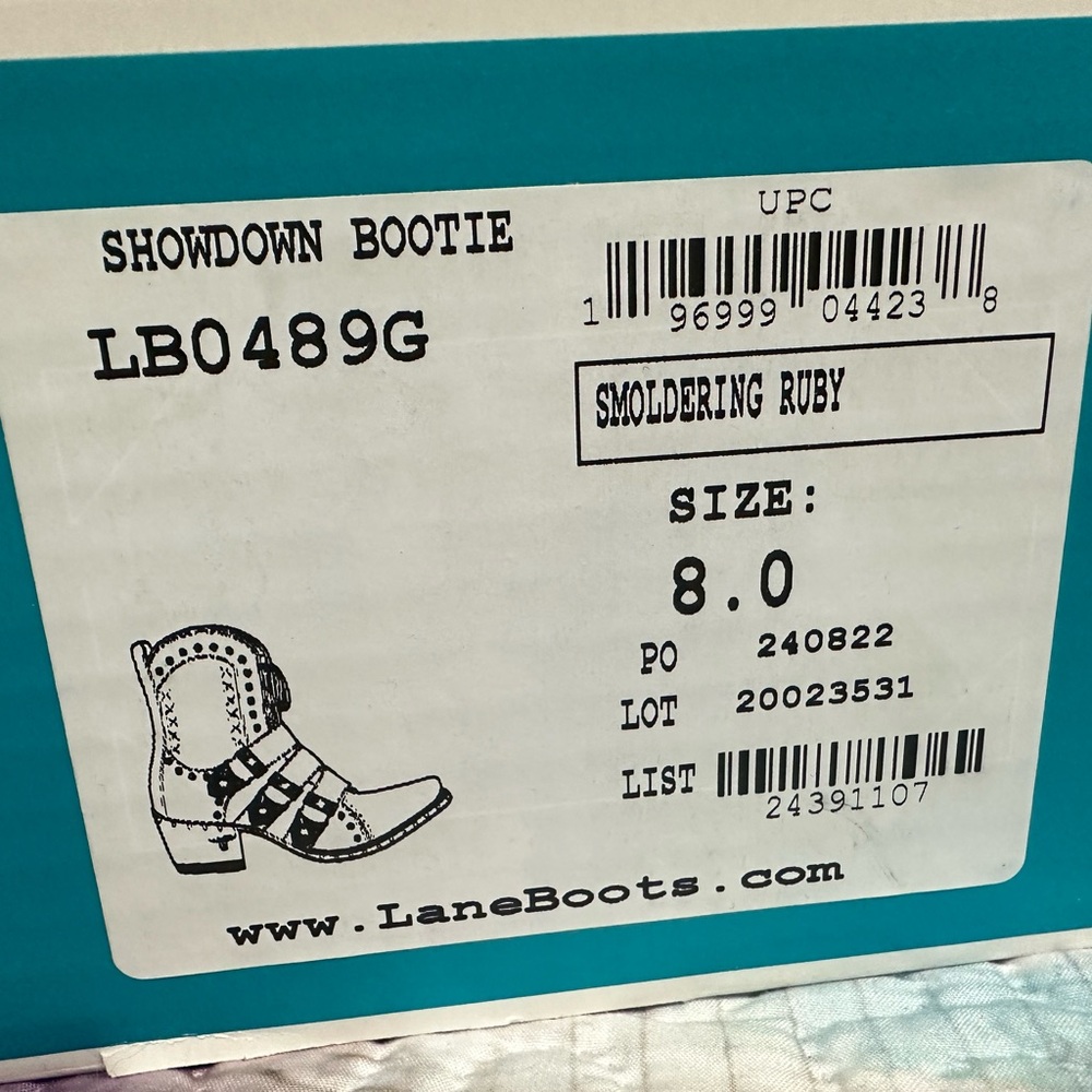Lane Showdown - Smoldering Ruby Red - Comfortable… - image 7